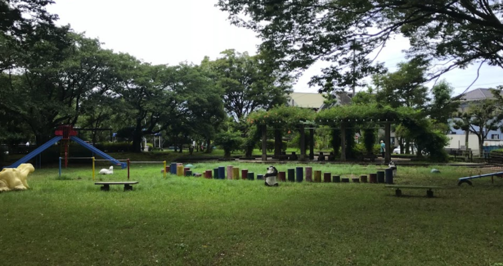 星屑テレパス聖地巡礼：公園は東新田公園